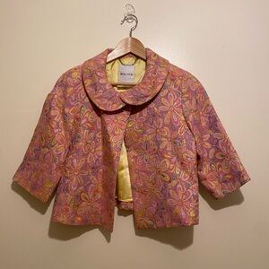 Walter Floral Patterned Jacket. Size 4